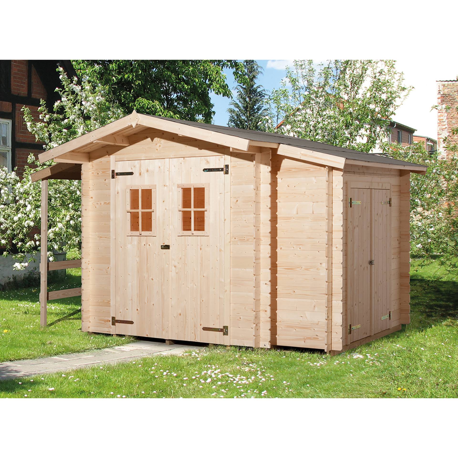 Weka Gartenhaus 'Ruben' natur 314 x 200 x 216 cm Weka Gartenhaus 'Ruben' natur 314 x 200 x 216 cm von WEKA