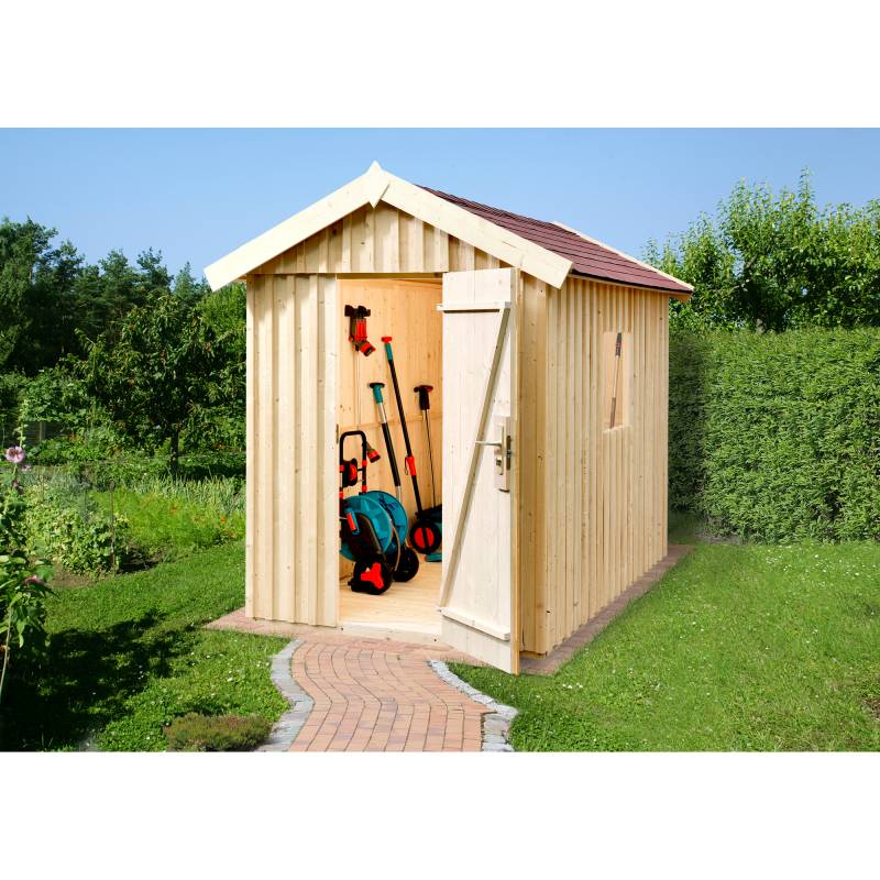 Weka Gartenhaus 'Schwedenhaus' naturfarben, Größe 1 von WEKA