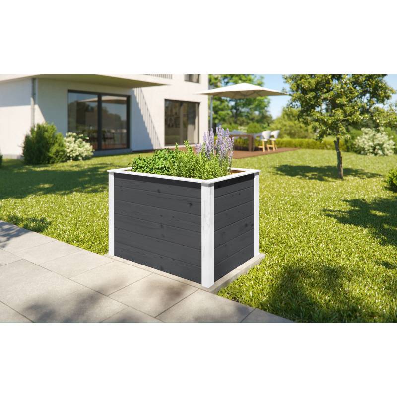 Weka Hochbeet '669' anthrazit 100 x 71 x 69 cm von WEKA