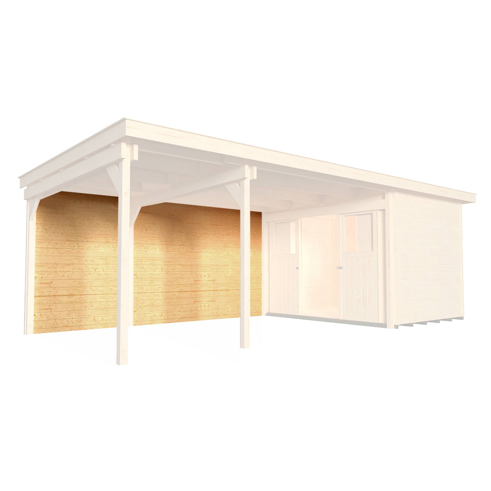 Weka Rückwand 150 cm natur Weka Rückwand 150 cm natur von WEKA