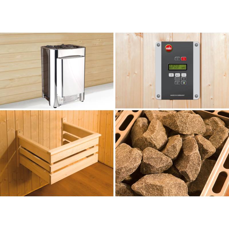 Weka Profi-Saunaofen-Set 11,0 kW BioS BioAktiv von WEKA