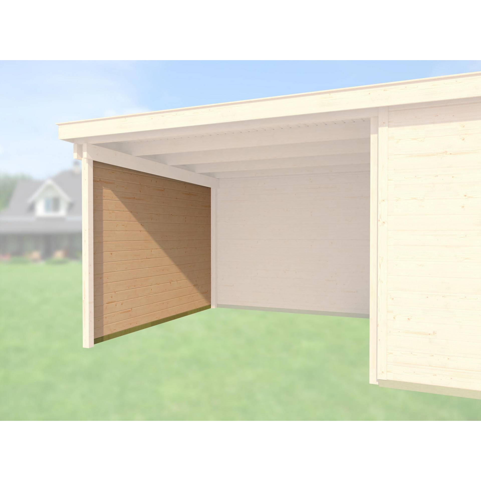 Weka Seitenwand 295 cm Tiefe natur Weka Seitenwand 295 cm Tiefe natur von WEKA