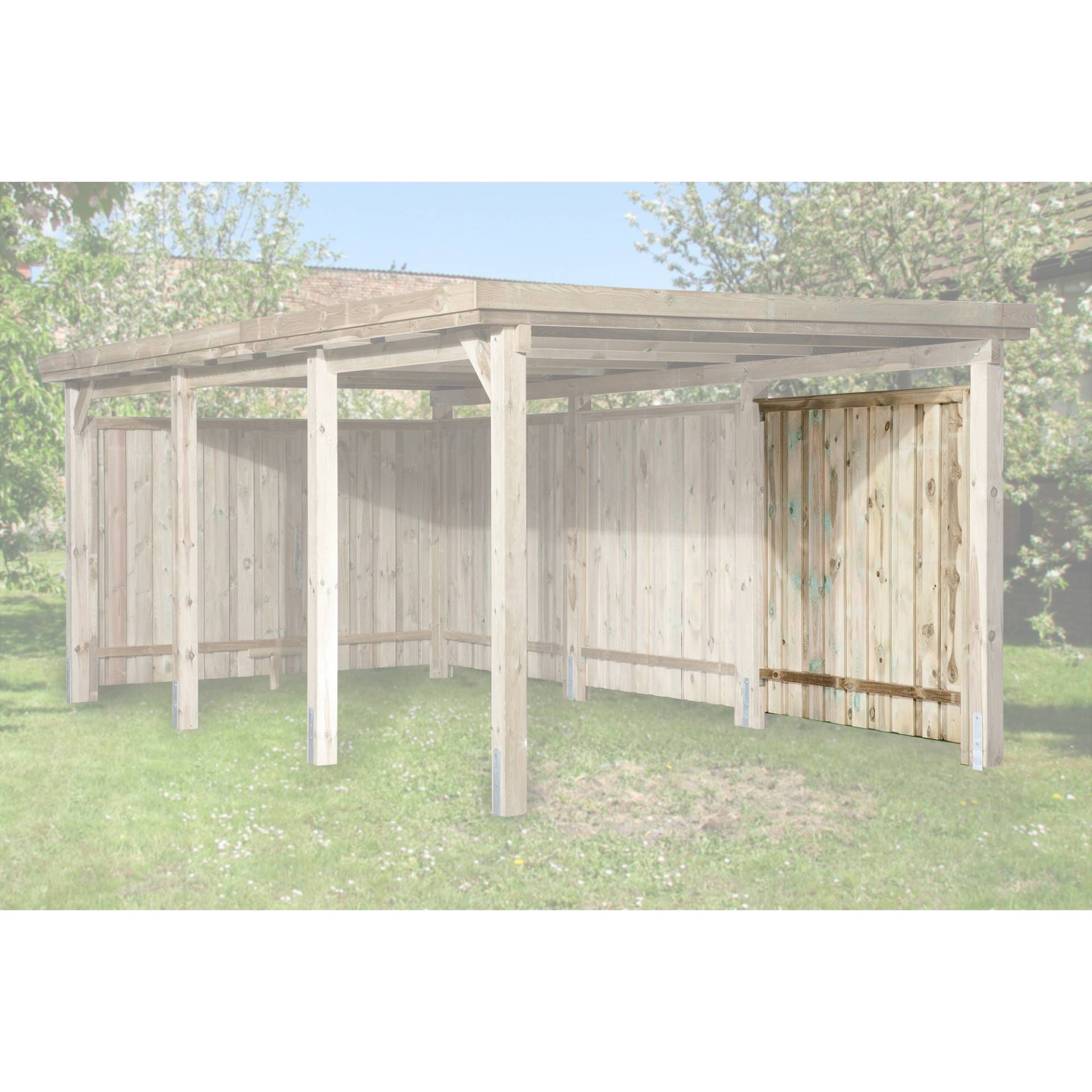 Weka Carport-Seitenwand 181 x 180 cm von WEKA