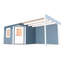 weka Gartenhaus "Designhaus 213B Gr.2" von WEKA