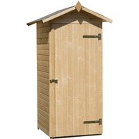 weka Geräteschrank ", Garten-/Terrassenschrank "351 Gr.1"" Satteldach, 14mm, Elementbauweise von WEKA