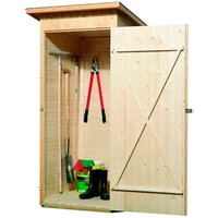 weka Geräteschrank "Garten-/Terrassenschrank 361 Gr.1", Flachdach, 14mm von WEKA