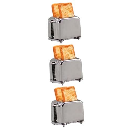 3 Stück Brotmaschine Diy Küchenzubehör für Puppenhäuser Leichte und Handliche Dekoration für Mikrolandschaften Lebensnahe für Modellbauer und Sammler 3 Stück Brotmaschine Diy Küchenzubehör für Puppenhäuser Leichte und Handliche Dekoration für Mikrolandschaften Lebensnahe für Modellbauer und Sammler von WEKADRIN