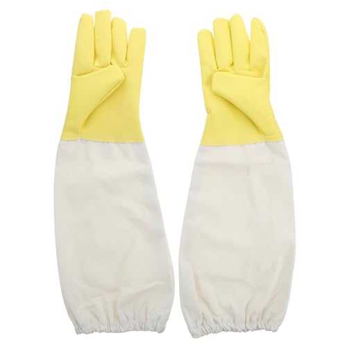WEKADRIN 1 Paar Bienenzucht -werkzeughandschuhe Arbeitshandschuhe Damen Strapazierfähige Imkerhandschuhe Bienenzuchthandschuhe Fechthandschuhe Schutzhandschuhe Für Die Imkerei Pu von WEKADRIN