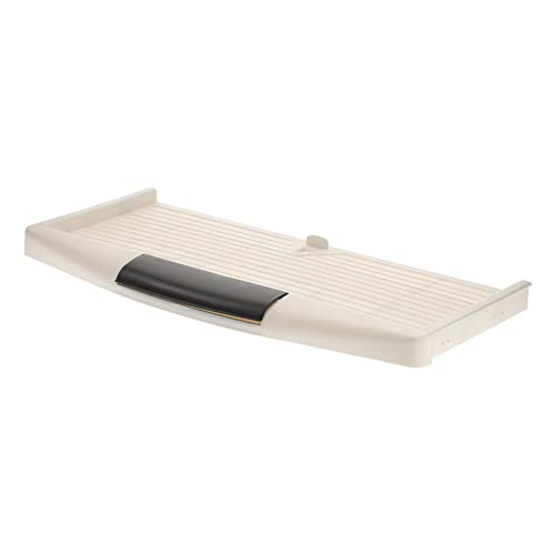 WEKADRIN Schreibtisch-tastaturhalter Multifunktionales Tastatur-Rack Abs-Kunststoff Computer-Schreibtisch-tastaturständer Grau-weiße Farbe von WEKADRIN