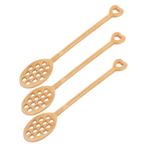WEKADRIN 1 Satz Hölzerner Honiglöffel Es Stöcke Honiglöffel Dipper Honig-rührlöffel Holzlöffel Für Honig Tragbarer Honigrührer Mischen Rührstab Beige 3 Stück WEKADRIN 1 Satz Hölzerner Honiglöffel Es Stöcke Honiglöffel Dipper Honig-rührlöffel Holzlöffel Für Honig Tragbarer Honigrührer Mischen Rührstab Beige 3 Stück von WEKADRIN