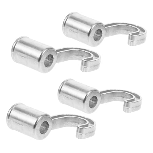 WEKADRIN 1 Satz Teiliges Aluminiumlegierung Kleiderstangenhalter Ohne Bohren Stabile Kleiderhaken Für Bad Und Garderobe Einfache Installation Platzsparende Aufbewahrung Vielseitige 4 Stück WEKADRIN 1 Satz Teiliges Aluminiumlegierung Kleiderstangenhalter Ohne Bohren Stabile Kleiderhaken Für Bad Und Garderobe Einfache Installation Platzsparende Aufbewahrung Vielseitige 4 Stück von WEKADRIN