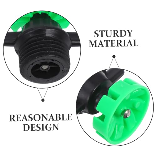 WEKADRIN 10 Stück Automatische Rotierende Sprinklerköpfe Abdeckung Teil Flywheel Mechanismus Fein Zerstäubende Gartenbewässerung Sprühdüse für und Beete Grün WEKADRIN 10 Stück Automatische Rotierende Sprinklerköpfe Abdeckung Teil Flywheel Mechanismus Fein Zerstäubende Gartenbewässerung Sprühdüse für und Beete Grün von WEKADRIN