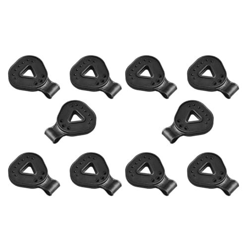 WEKADRIN 10 Stück Robuste Zelt Sonnensegel Clips aus Langlebigem Kunststoff Windfeste Plane Klemmen für Outdoor Camping Markise Gewächshaus und Sichtschutz Balkon Praktische Befestigung von WEKADRIN
