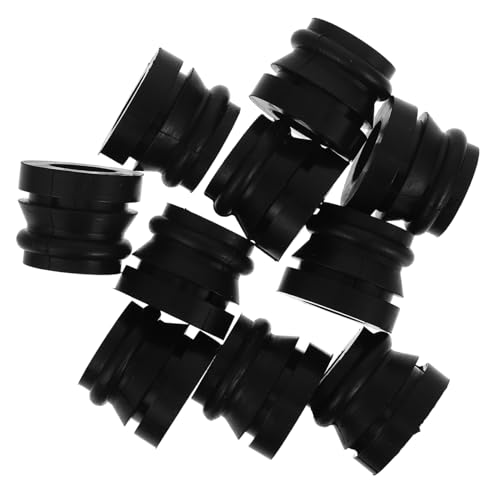 WEKADRIN 10 Stück Teiliges Ersatzteil Set für Benzin Kettensäge Griff mit Langlebigen Gummivibrationsdämpfern Vibrationsdämpfende Vibrationsdämpfer Einfach zu Installierendes Montageset von WEKADRIN