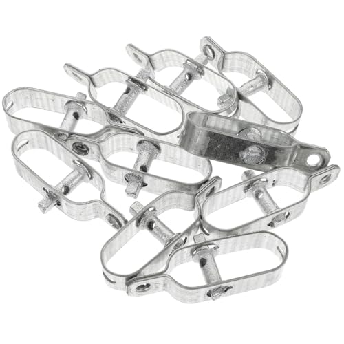 WEKADRIN 10 Stück Teiliges Spannschlösser Drahtseil Spanner Schwerlast Gartendraht Zugwerkzeug Rostfrei Leicht und Robust für Landwirtschaft und Freizeitgebrauch WEKADRIN 10 Stück Teiliges Spannschlösser Drahtseil Spanner Schwerlast Gartendraht Zugwerkzeug Rostfrei Leicht und Robust für Landwirtschaft und Freizeitgebrauch von WEKADRIN