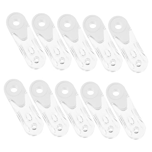 WEKADRIN 10 Stück Teiliges Transparente Senkrechte Jalousien Ersatzgriff Zubehör Ovaler Vorhanggriff für Rollos Einfache Montage Langlebiges Material Praktische Handhabung WEKADRIN 10 Stück Teiliges Transparente Senkrechte Jalousien Ersatzgriff Zubehör Ovaler Vorhanggriff für Rollos Einfache Montage Langlebiges Material Praktische Handhabung von WEKADRIN