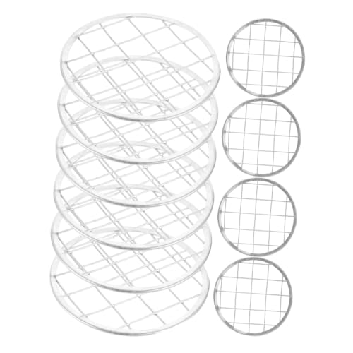 WEKADRIN 10 Stück Wiederverwendbares Metall Blumenraster Praktisches Vase Flower Grid für Stabile Blumenarrangements Langlebig Passgenau für Verschiedene Vasen für Trockenblumen und WEKADRIN 10 Stück Wiederverwendbares Metall Blumenraster Praktisches Vase Flower Grid für Stabile Blumenarrangements Langlebig Passgenau für Verschiedene Vasen für Trockenblumen und von WEKADRIN