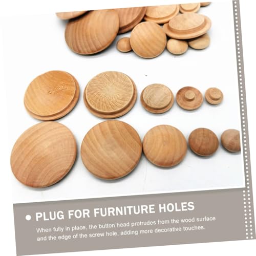 WEKADRIN 100 Stück Holzlochstopfen Möbel Abdeckkappen zum Einrasten Wiederverwendbar für Schrank Treppenlochabdeckungen Möbelstopfen Dekorativ und Stabil WEKADRIN 100 Stück Holzlochstopfen Möbel Abdeckkappen zum Einrasten Wiederverwendbar für Schrank Treppenlochabdeckungen Möbelstopfen Dekorativ und Stabil von WEKADRIN