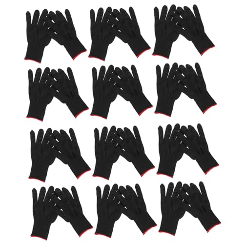 WEKADRIN 12 Paare Static Handschuhe aus Polyester Gestrickt Schutzhandschuhe für Elektronikmontage und Industrie Große Komfortabel und Robust Vielseitig Einsetzbar für Labor und Arbeit WEKADRIN 12 Paare Static Handschuhe aus Polyester Gestrickt Schutzhandschuhe für Elektronikmontage und Industrie Große Komfortabel und Robust Vielseitig Einsetzbar für Labor und Arbeit von WEKADRIN