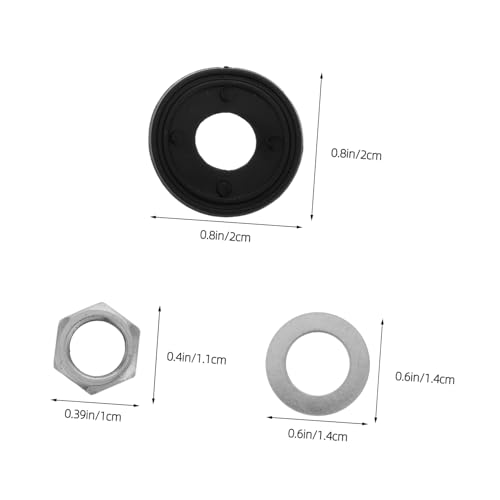 WEKADRIN 12 Sätze Teiliges Uhrwerk Reparaturset mit Muttern und Unterlegscheiben Kompatibel für Wanduhr und Quarzuhr Umfassendes Ersatzteilset für Uhrwerk Montage und DIY Projekte WEKADRIN 12 Sätze Teiliges Uhrwerk Reparaturset mit Muttern und Unterlegscheiben Kompatibel für Wanduhr und Quarzuhr Umfassendes Ersatzteilset für Uhrwerk Montage und DIY Projekte von WEKADRIN