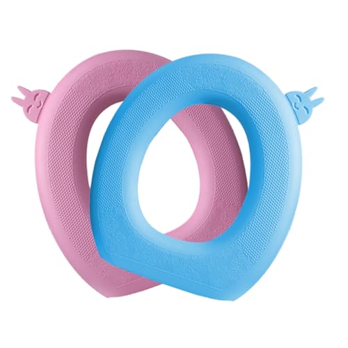 WEKADRIN 2 STÜCK Eva wasserdichte Toilettensitzauflagen Warm Selbstklebend Wiederverwendbar für Haushalt Reise Badezimmer von WEKADRIN