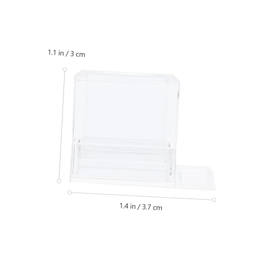 WEKADRIN 2 STÜCK Teiliges Ameisen Wasser futterset aus Transparentem Acryl Wasserbehälter für Ameisenfarm Leicht zu Reinigen Langlebig für Innenbereiche und Ameisennester WEKADRIN 2 STÜCK Teiliges Ameisen Wasser futterset aus Transparentem Acryl Wasserbehälter für Ameisenfarm Leicht zu Reinigen Langlebig für Innenbereiche und Ameisennester von WEKADRIN