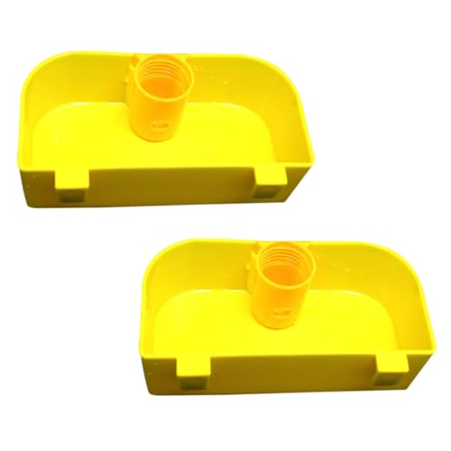 WEKADRIN 2 STÜCK Vogelkäfig Wasserspender für Papageien Transparenter Großer Wasserbehälter Langlebig und Praktisch Geeignet für Wellensittiche und Andere Ziervögel im Haustierkäfig WEKADRIN 2 STÜCK Vogelkäfig Wasserspender für Papageien Transparenter Großer Wasserbehälter Langlebig und Praktisch Geeignet für Wellensittiche und Andere Ziervögel im Haustierkäfig von WEKADRIN