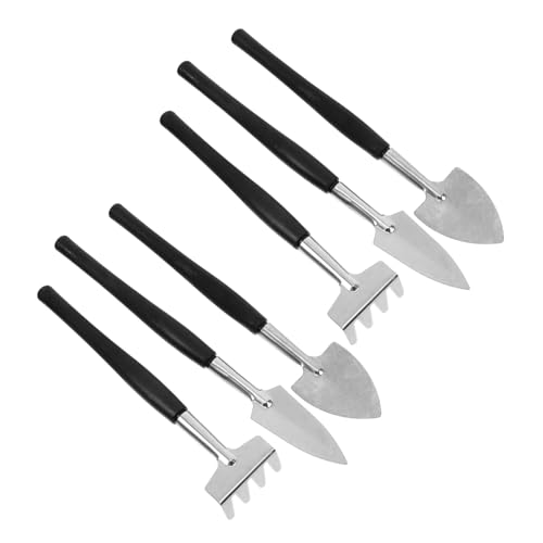 WEKADRIN 2 Sätze Mini Gartenwerkzeug Set Metall Gartenschaufel Rechen Handlich Für Zimmerpflanzen Bonsai Umtopf Indoor Outdoor Gartenpflege WEKADRIN 2 Sätze Mini Gartenwerkzeug Set Metall Gartenschaufel Rechen Handlich Für Zimmerpflanzen Bonsai Umtopf Indoor Outdoor Gartenpflege von WEKADRIN
