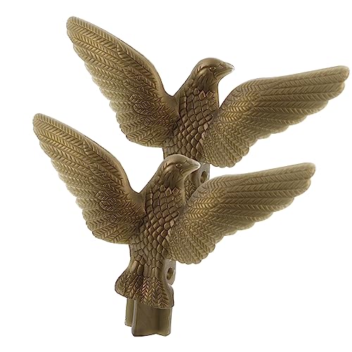 WEKADRIN 2 Stück Adler Fahnenmast Spitze Flaggenmast Dekoration Garten Draußen Langlebig Praktisch Design Flaggenmast Ersatz Ornament von WEKADRIN