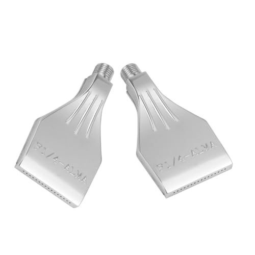 WEKADRIN 2 Stück Aluminiumlegierung Blaserdüse Hochdruck Luftkompressor Düse Starke Gebläsefunktion für Schnelles Trocknen und Reinigung Einsetzbar für Elektronik und Mechanik von WEKADRIN