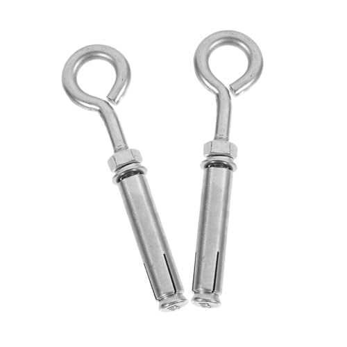 WEKADRIN 2 Stück Edelstahl Expansionsbolzen mit Ring Schwerlast Betonschrauben Dehnschrauben Wandanker für Innen Außen Mauer und Mauerwerk WEKADRIN 2 Stück Edelstahl Expansionsbolzen mit Ring Schwerlast Betonschrauben Dehnschrauben Wandanker für Innen Außen Mauer und Mauerwerk von WEKADRIN