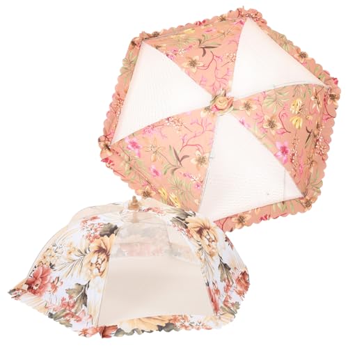 WEKADRIN 2 Stück Faltbare Lebensmittelabdeckungen mit Spitze Insektenschutz fliegennetz Atmungsaktive Mesh abdeckhauben für Outdoor Partys Camping Picknick und Küche WEKADRIN 2 Stück Faltbare Lebensmittelabdeckungen mit Spitze Insektenschutz fliegennetz Atmungsaktive Mesh abdeckhauben für Outdoor Partys Camping Picknick und Küche von WEKADRIN