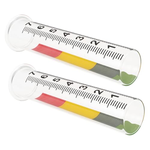 WEKADRIN 2 Stück Frostsicherer Regenmesser für Garten und Terrasse Präzise Niederschlagsmessung mit Klarem Kältebeständigem Glasrohr Wetterfestes Outdoor Wassermessgerät für Grünflächen WEKADRIN 2 Stück Frostsicherer Regenmesser für Garten und Terrasse Präzise Niederschlagsmessung mit Klarem Kältebeständigem Glasrohr Wetterfestes Outdoor Wassermessgerät für Grünflächen von WEKADRIN