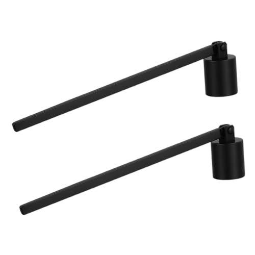 WEKADRIN 2 Stück Kerzenlöscher Teiliges mit Langem Griff Sicherer Dochtlöscher für Zuhause Elegantes Kerzenzubehör zum Sauberen Löschen von Stabkerzen und Duftkerzen Schwarzes Design WEKADRIN 2 Stück Kerzenlöscher Teiliges mit Langem Griff Sicherer Dochtlöscher für Zuhause Elegantes Kerzenzubehör zum Sauberen Löschen von Stabkerzen und Duftkerzen Schwarzes Design von WEKADRIN