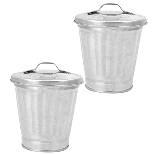 WEKADRIN 2 Stück Kleine Tischmülleimer mit Deckel Multifunktionale Abfallbehälter für Schreibtisch Wohnzimmer Schlafzimmer Büro und WEKADRIN 2 Stück Kleine Tischmülleimer mit Deckel Multifunktionale Abfallbehälter für Schreibtisch Wohnzimmer Schlafzimmer Büro und von WEKADRIN