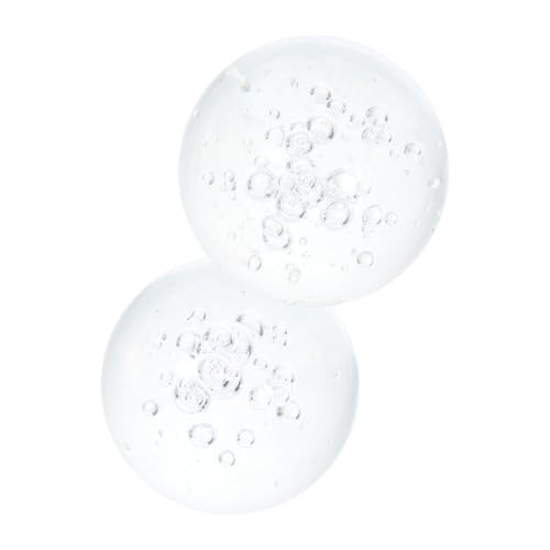 WEKADRIN 2 Stück Kristallglas Bubble Globe für Wasserspiele Feng Shui Deko für Innenräume Durable Glaskugeln für Tischbrunnen und Aquarien Transparent WEKADRIN 2 Stück Kristallglas Bubble Globe für Wasserspiele Feng Shui Deko für Innenräume Durable Glaskugeln für Tischbrunnen und Aquarien Transparent von WEKADRIN
