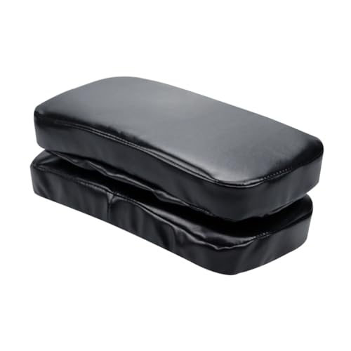 WEKADRIN 2 Stück Memory Foam Armlehnenpolster für Stuhl Ergonomische Unterstützung für Arm und Ellenbogen Schwarz für Büro und Zuhause mit Rutsch Boden und Elastischem Bezug WEKADRIN 2 Stück Memory Foam Armlehnenpolster für Stuhl Ergonomische Unterstützung für Arm und Ellenbogen Schwarz für Büro und Zuhause mit Rutsch Boden und Elastischem Bezug von WEKADRIN
