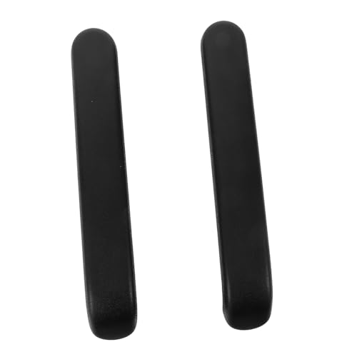WEKADRIN 2 Stück PU Kunststoff Armlehnenpolster Teiliges Langlebige Office Chair Armrest Pads Passend für Computer und Bürostühle Ergonomisch Geformt für Komfortable Armauflage Praktische von WEKADRIN