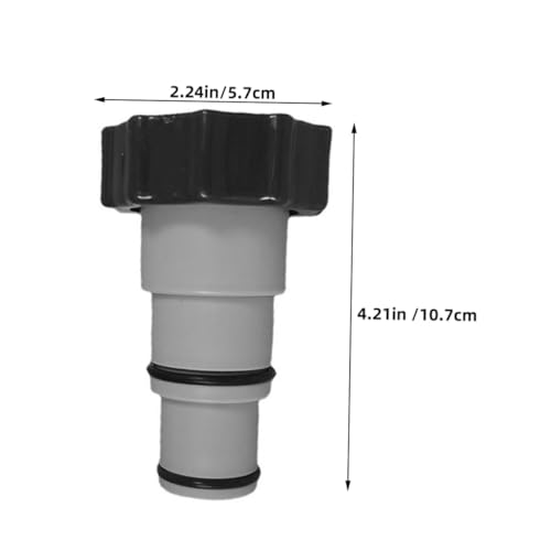 WEKADRIN 2 Stück Pool Filter Pump Adapter Teilig bis Schlauchadapter für Poolpumpe Robustes Zubehör zur Wasserfilterung Kompatibel mit Pools und Poolanlagen Einfache Installation und WEKADRIN 2 Stück Pool Filter Pump Adapter Teilig bis Schlauchadapter für Poolpumpe Robustes Zubehör zur Wasserfilterung Kompatibel mit Pools und Poolanlagen Einfache Installation und von WEKADRIN