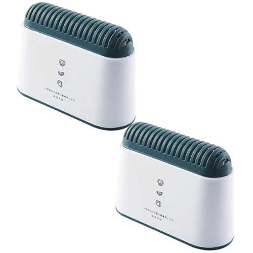 WEKADRIN 2 Stück Refrigerator Deodorizer Aktivkohle Geruchsneutralisierer Wiederverwendbare PP Box Kühlschrank Geruchsentferner Kompakt Langlebig für Kühlschrank Gefrierschrank und Andere von WEKADRIN