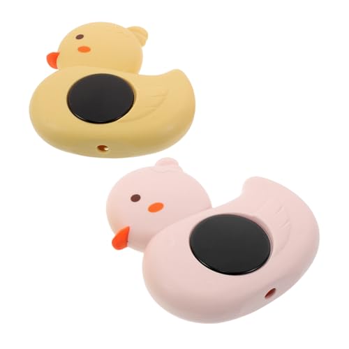 WEKADRIN 2 Stück Teiliges Babybad Thermometer Schwimmender Genau Messender Wassermesser für Neugeborene und Kleinkinder Leicht Tragbar für Badewanne Pool und Spa Gelb und Rosa WEKADRIN 2 Stück Teiliges Babybad Thermometer Schwimmender Genau Messender Wassermesser für Neugeborene und Kleinkinder Leicht Tragbar für Badewanne Pool und Spa Gelb und Rosa von WEKADRIN