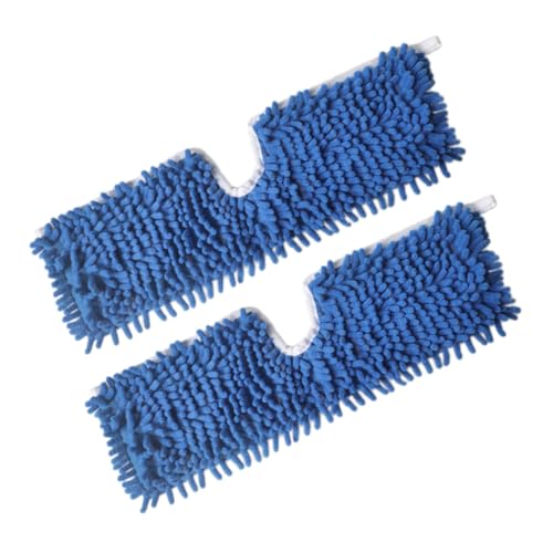 WEKADRIN 2 Stück Teiliges Chenille Wischmopp Ersatzpads Langlebige Waschbare Mikrofaser Bodenwischer Bezüge mit Starker Wasseraufnahme Passend für Laminat Böden Wiederverwendbar und WEKADRIN 2 Stück Teiliges Chenille Wischmopp Ersatzpads Langlebige Waschbare Mikrofaser Bodenwischer Bezüge mit Starker Wasseraufnahme Passend für Laminat Böden Wiederverwendbar und von WEKADRIN