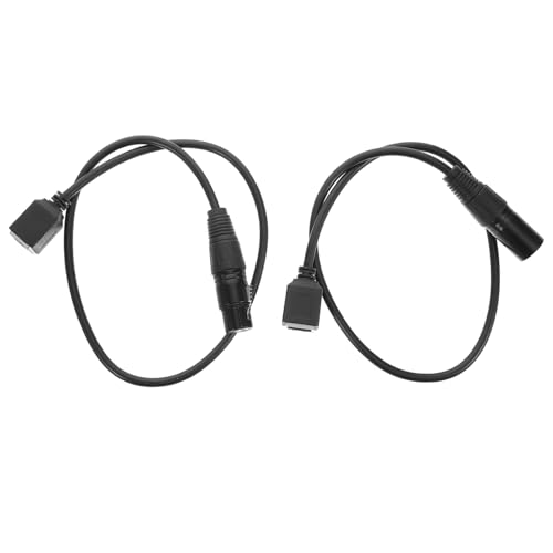 WEKADRIN 2 Stück Teiliges Dj Lichtkabel Adrig Adapter Bühnenbeleuchtung Signalverlängerung Robustes Steckverbinderkabel für Stage Fixture Data und Konzertlichtsteuerung WEKADRIN 2 Stück Teiliges Dj Lichtkabel Adrig Adapter Bühnenbeleuchtung Signalverlängerung Robustes Steckverbinderkabel für Stage Fixture Data und Konzertlichtsteuerung von WEKADRIN