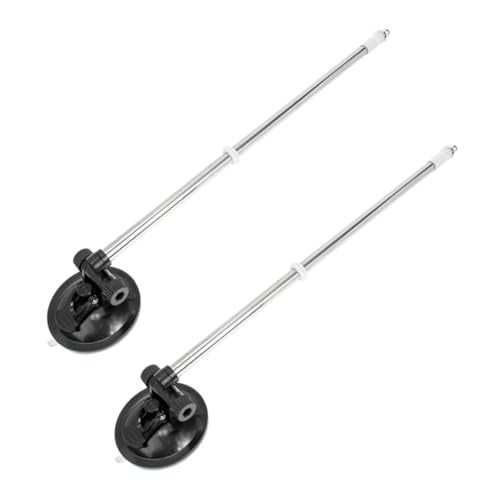 WEKADRIN 2 Stück Teiliges Mini Fahnenhalter mit Saugnapf Basis für Auto und Tisch Wetterfester Fahnenmast Halter Stabiler Fahnenständer für Büro Zuhause Konferenz und Outdoor Einsatz von WEKADRIN
