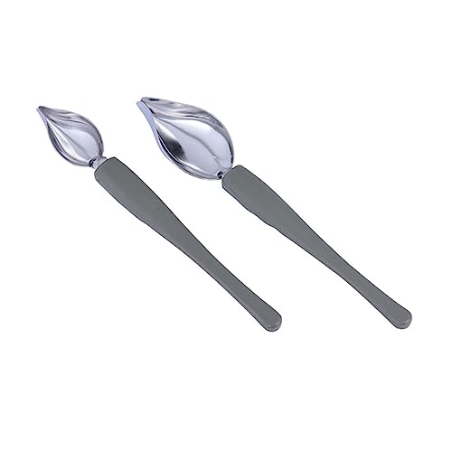 WEKADRIN 2 Stück Teiliges Saucier Löffel aus Praktischer Dekorationslöffel für Kuchen Desserts und Saucen Ergonomisches Design für Präzises Anrichten und Kreative WEKADRIN 2 Stück Teiliges Saucier Löffel aus Praktischer Dekorationslöffel für Kuchen Desserts und Saucen Ergonomisches Design für Präzises Anrichten und Kreative von WEKADRIN