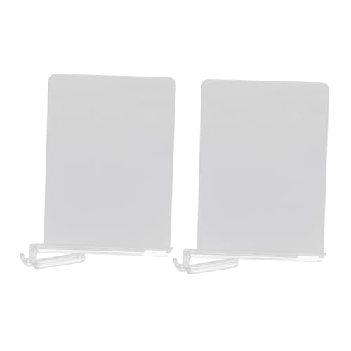 WEKADRIN 2 Stück Teiliges Transparente Regalteiler für Schrankorganisation Multifunktionale Platztrenner für Kleiderschrank Bücherregal und WEKADRIN 2 Stück Teiliges Transparente Regalteiler für Schrankorganisation Multifunktionale Platztrenner für Kleiderschrank Bücherregal und von WEKADRIN