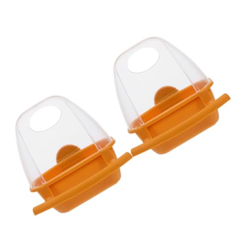 WEKADRIN 2 Stück Teiliges Vogelfutterspender für Kleine Vögel Aufhängbare Futter Wasserschale Geeignet für Wellensittiche Papageienkäfig Zubehör Einfache Reinigung und Moderate Kapazität WEKADRIN 2 Stück Teiliges Vogelfutterspender für Kleine Vögel Aufhängbare Futter Wasserschale Geeignet für Wellensittiche Papageienkäfig Zubehör Einfache Reinigung und Moderate Kapazität von WEKADRIN