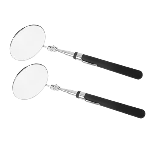 WEKADRIN 2 Stück Teleskop Inspektionsspiegel Autos Ausziehbarer Spiegel Teleskop Inspektionsspiegel Für Fahrzeug Verlängerungsspiegel von WEKADRIN