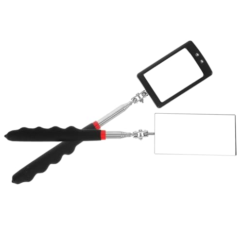 WEKADRIN 2 Stück Teleskop Inspektionsspiegel mit Flexibler Quadratischer Spiegel Robustes Fahrzeug Inspektionswerkzeug Ausziehbar Tragbar für Werkstatt und Fahrzeugprüfung WEKADRIN 2 Stück Teleskop Inspektionsspiegel mit Flexibler Quadratischer Spiegel Robustes Fahrzeug Inspektionswerkzeug Ausziehbar Tragbar für Werkstatt und Fahrzeugprüfung von WEKADRIN