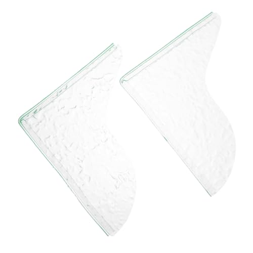 WEKADRIN 2 Stück Transparenter Badewannen Spritzschutz aus Langlebigem Kunststoff Selbstklebend Wasserdichtes Design Einfache Montage ohne Werkzeug Effektiver Schutz vor Spritzwasser im von WEKADRIN